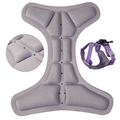 2-in-1 Retractable Dog Harness Leash - No-Pull, Auto-Lock, Strong Aluminum Buckle