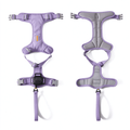 2-in-1 Retractable Dog Harness Leash - No-Pull, Auto-Lock, Strong Aluminum Buckle