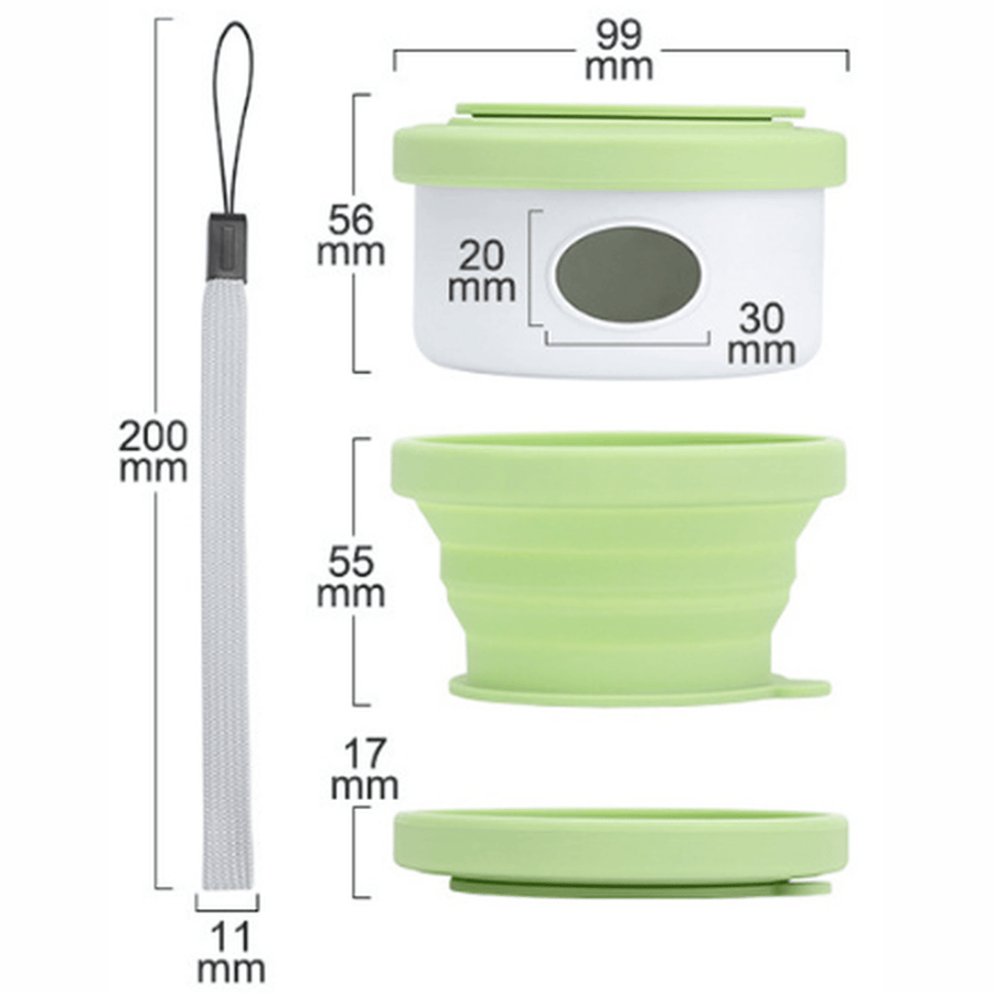 3-in-1 Collapsible Dog Travel Bowl Set with Food & Poop Bag – Fluffy Me