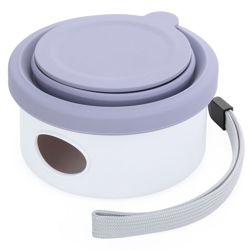 3-in-1 Collapsible Dog Travel Bowl Set with Food & Poop Bag – Fluffy Me