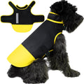Anti-Bite Dog Protection Vest, K2 2.0 Dog Armor Vest with Leash Ring and Reflective Strip, Breathable Double-Layer Rainproof Vest for Walking and Hiking