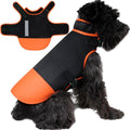Anti-Bite Dog Protection Vest, K2 2.0 Dog Armor Vest with Leash Ring and Reflective Strip, Breathable Double-Layer Rainproof Vest for Walking and Hiking