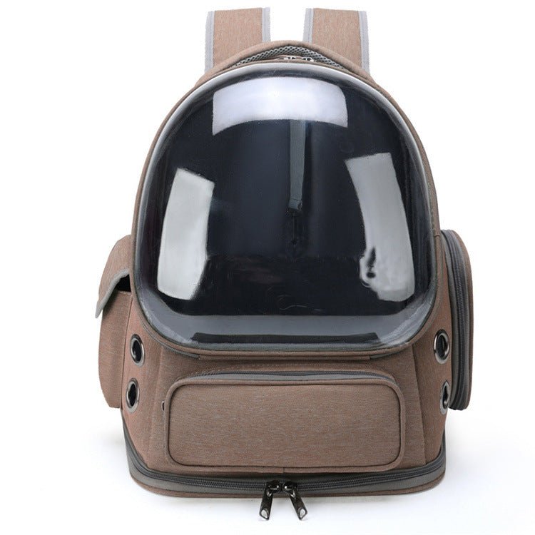Cat Bubble Backpack Carrier, Transparent Ventilated Travel Pet Bag