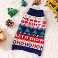 Christmas Dog Sweater, Festive Knit Pet Jumper for Dogs & Cats – Fluffy Me