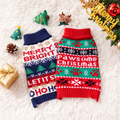 Christmas Dog Sweater, Festive Knit Pet Jumper for Dogs & Cats – Fluffy Me