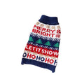 Christmas Dog Sweater, Festive Knit Pet Jumper for Dogs & Cats – Fluffy Me
