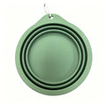 Collapsible Dog Bowl, Portable Silicone Pet Travel Bowl with Carabiner for Walking, Hiking & Camping