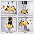 Dog Assistance Sling, Pet Rehabilitation Harness with Full Back and Chest Support, 4-in-1 Carry, Traction and Lift Sling for Small Medium Dogs