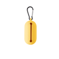 Dog Poop Bag Dispenser, Silicone Pet Waste Bag Holder with Carabiner for Leash & Harness