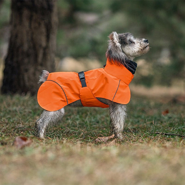 Waterproof Dog Raincoat, Windproof Quick-Drying Outdoor Walking Jacket