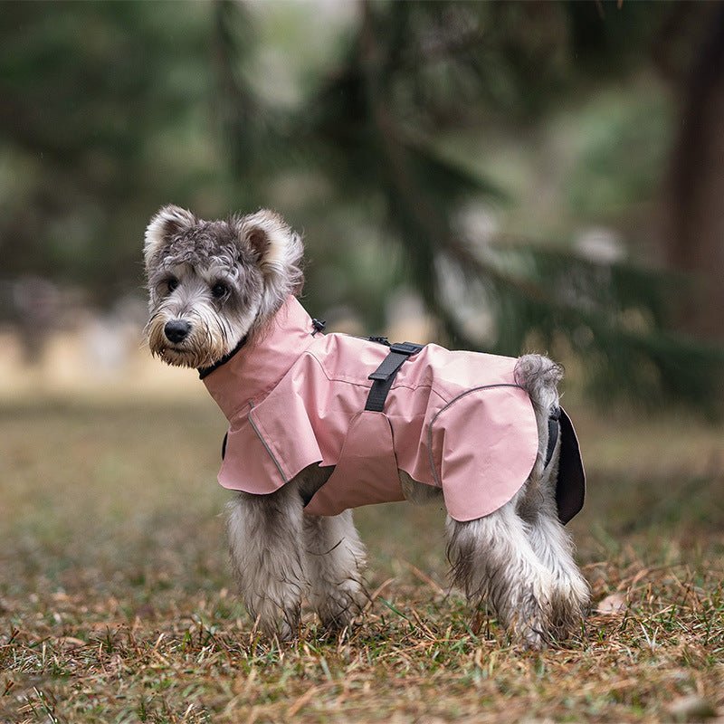 Waterproof Dog Raincoat, Windproof Quick-Drying Outdoor Walking Jacket