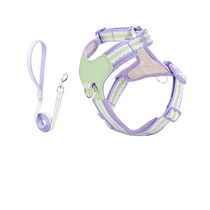 Escape-Proof DogHarness & Leash Set — Neck-Friendly, For Cats & Small Dogs