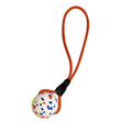 ETPU Dog Ball with Rope, High-Rebound Tug & Fetch Training Toy