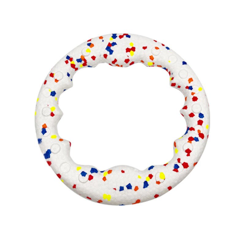 ETPU Floating Ring Dog Toy, Bite-Resistant Tug & Fetch Chew Ring