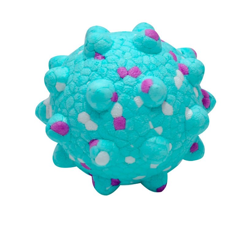 ETPU Spike Ball Dog Toy, Bite-Resistant Teething & Fetch Chew Ball