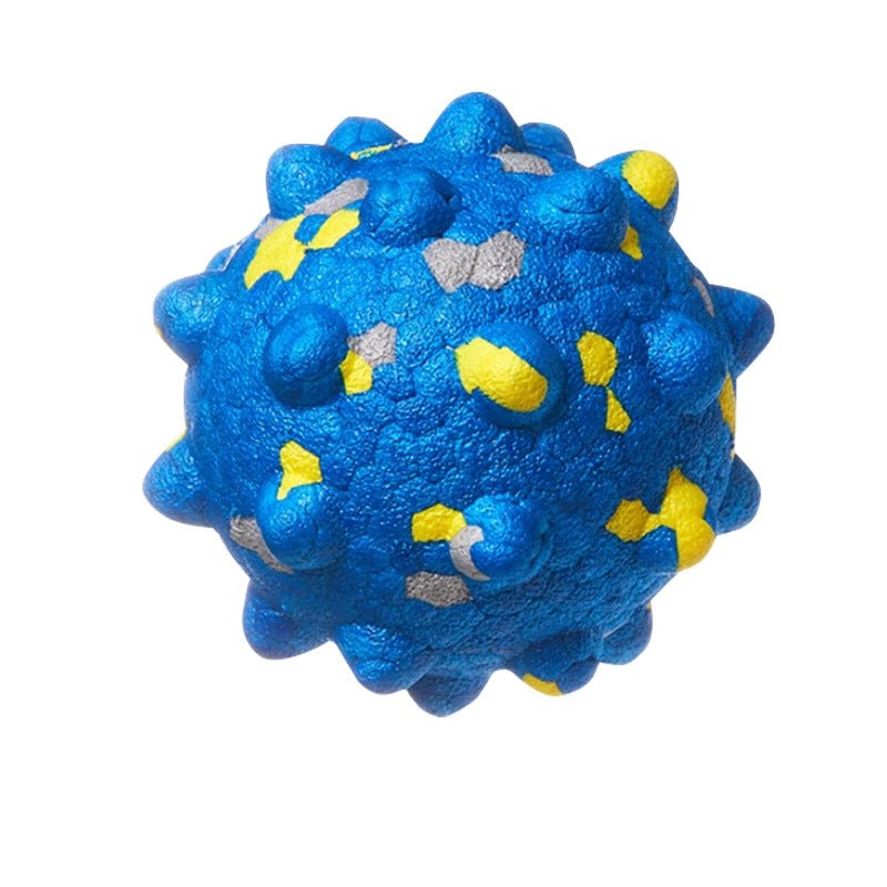 ETPU Spike Ball Dog Toy, Bite-Resistant Teething & Fetch Chew Ball
