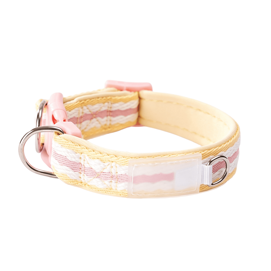 Macaron Color Cat Collar — Adjustable, Lightweight, For Cats & Small Dogs