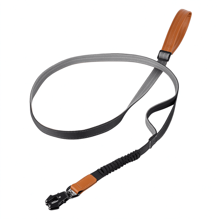 3-in-1 Multifunctional Dog Leash with Bungee & Reflective Design - 180cm