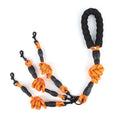 No-Tangle 3 Way Dog Leash, Reflective Climbing Rope Triple Dog Leash with Padded Handle, Detachable Multi Dog Lead for Walking 3 Dogs