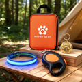 Pet Safety Bundle: LED Collar, Leash, 22-Piece First Aid Kit & ID Tag