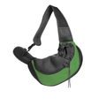 Breathable Mesh Pet Sling Carrier, Hands-Free Crossbody Travel Bag