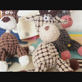 Squeaky Plush Dog Toy, Interactive Stuffed Animal with Squeaker