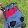 Color-Block Pet Front Carrier Backpack, Breathable Hands-Free Chest Pack