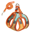 Reflective Step-In Cat Harness and Leash Set, Escape-Proof Vest