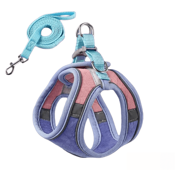 Reflective Step-In Cat Harness and Leash Set, Escape-Proof Vest