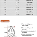 Waterproof Dog Rain Boots, Anti-Slip Fleece-Lined Dog Shoes – Fluffy Me