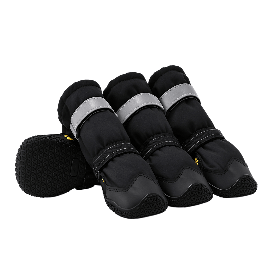Waterproof Dog Rain Boots, Anti-Slip Fleece-Lined Dog Shoes – Fluffy Me