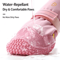 Waterproof Dog Rain Boots, Anti-Slip Fleece-Lined Dog Shoes – Fluffy Me